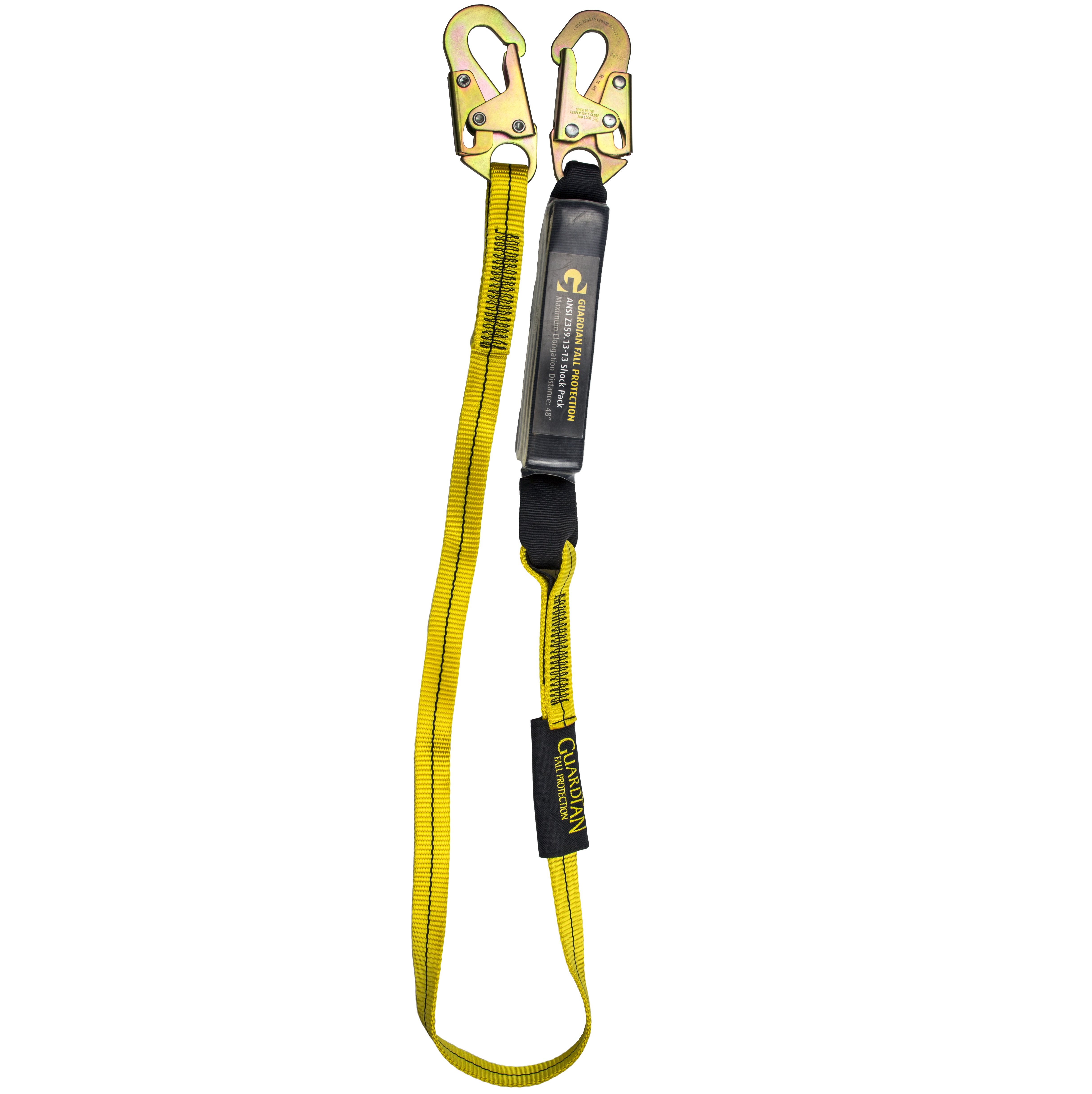 Guardian 3 ft External Shock Lanyard Commercial Roofing Specialties