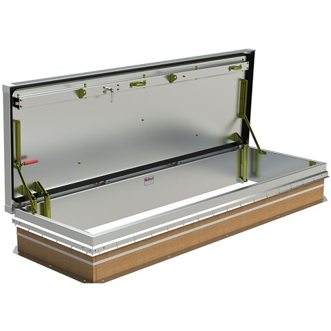 Bilco L-50 30x96 Aluminum Roof Hatch