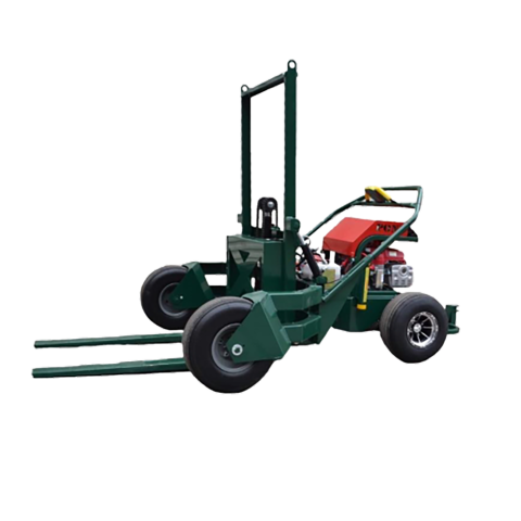 Deck Pony with Hydraulic Fork Attachment