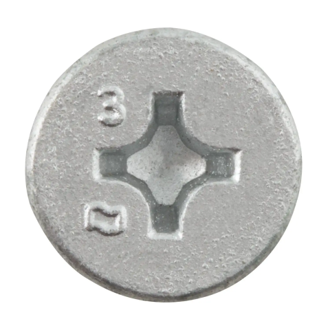 Elco 1/4-20 x 4 Self-Drilling Undercut Flat Head Screw with #3 Phillips Drive and #3 Point