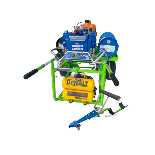 PJR VEE-AIR ONE SP Two-Part Adhesive Spray Cart